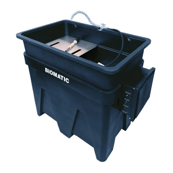 Graymills BIO922 Additional Installation, Operation And Maintenance Instructions