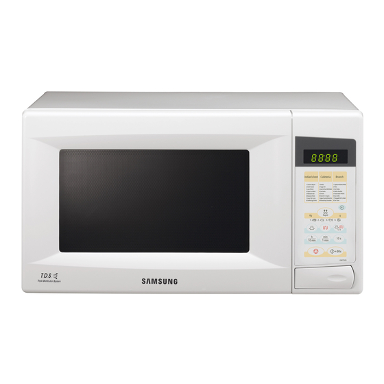 Samsung GW73VD Grill Microwave Oven Manuals