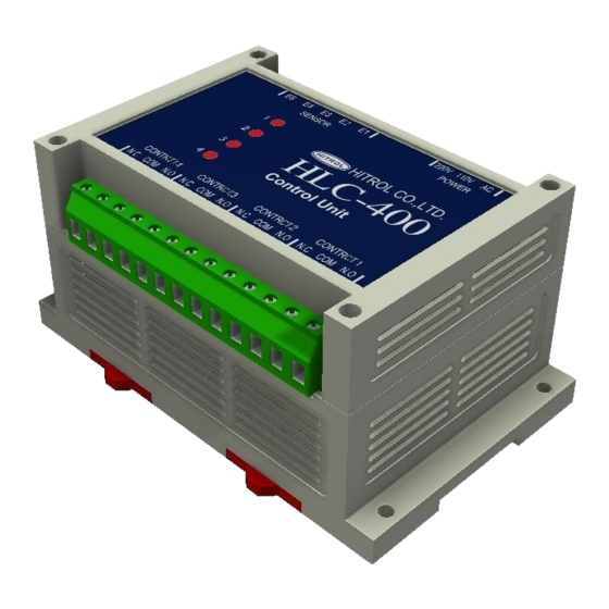 HITROL HLC-400 Instruction Manual