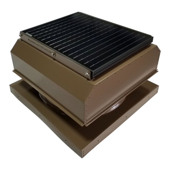 Attic Breeze GEN3 CMA Series Installation Manual