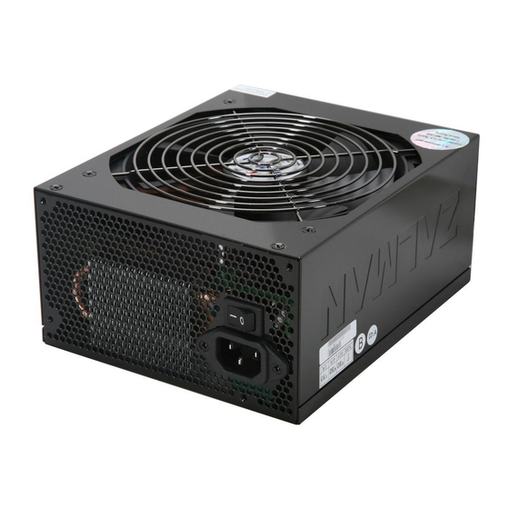 ZALMAN Z-MACHINE EXtreme ZM660-XT User Manual