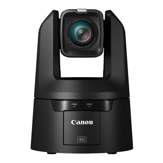 Canon CR-N700 Installation Manual