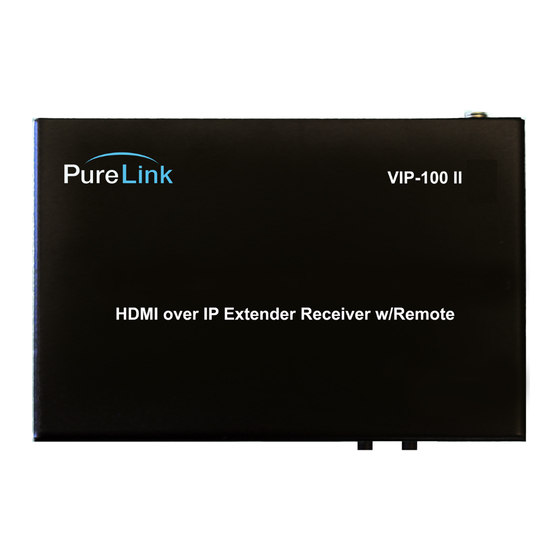 PureLink VIP-100 II User Manual