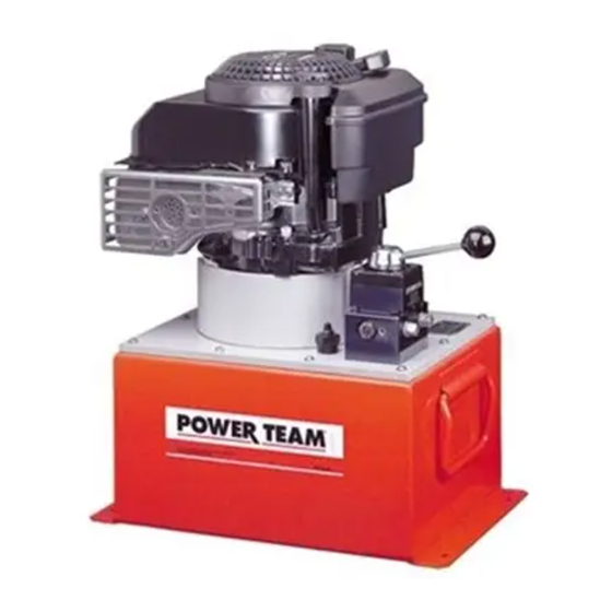 SPX POWER TEAM PG554-AMKUS Parts List And Operating Instructions