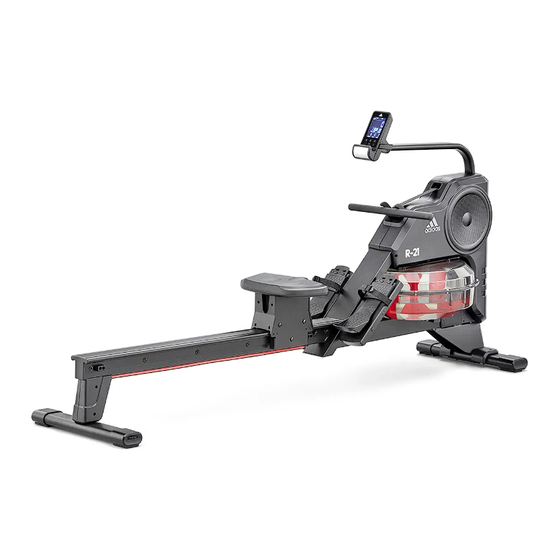 Adidas R-21 WATER ROWER BLUETOOTH Manual