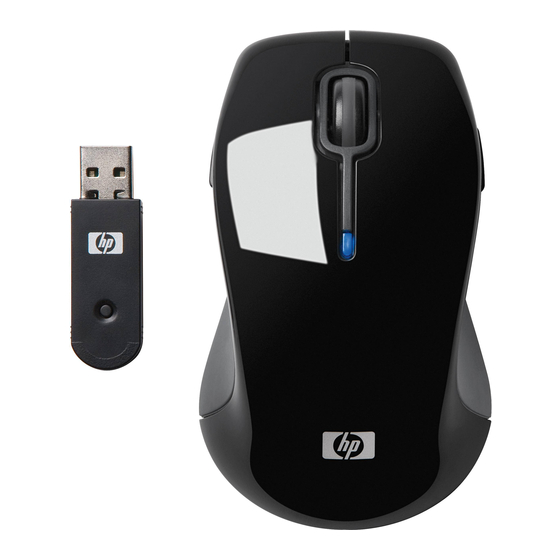 HP FQ422AA - Wireless Comfort Mouse Quick Start Manual
