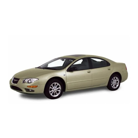 Chrysler 2004 300M User Manual