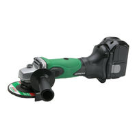 Hitachi G 14DMR Handling Instructions Manual