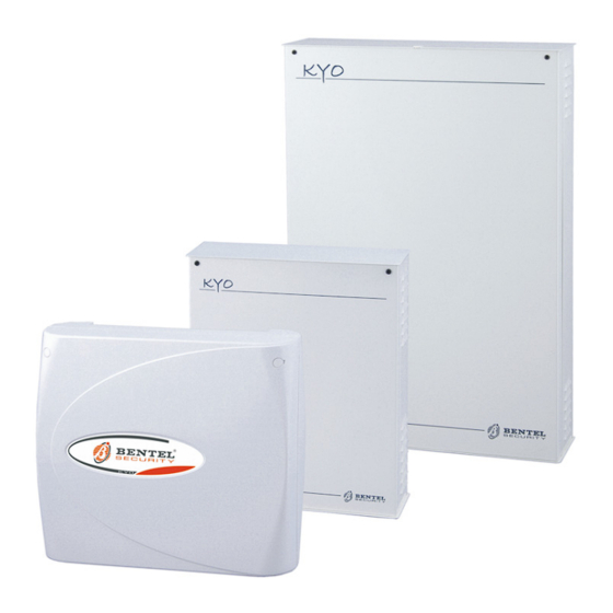 Bentel Security KYO 4 M Installation Manual