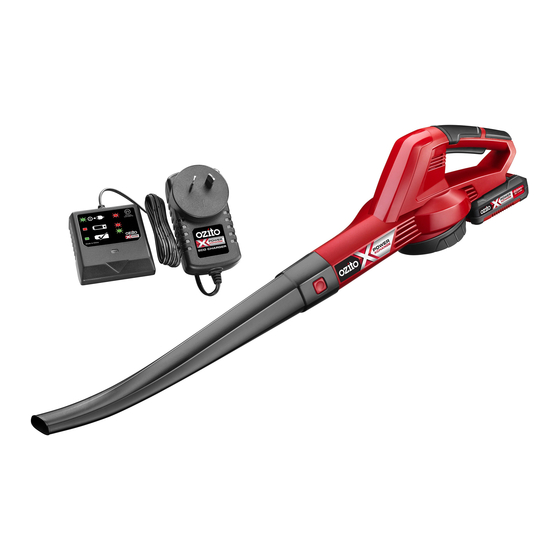 Ozito PXCBLK-218 Instruction Manual
