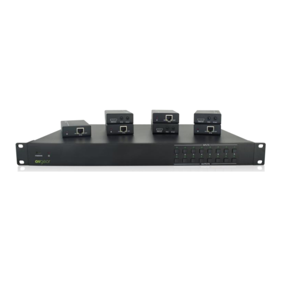 AVGear AVG-CS4K-88 User Manual