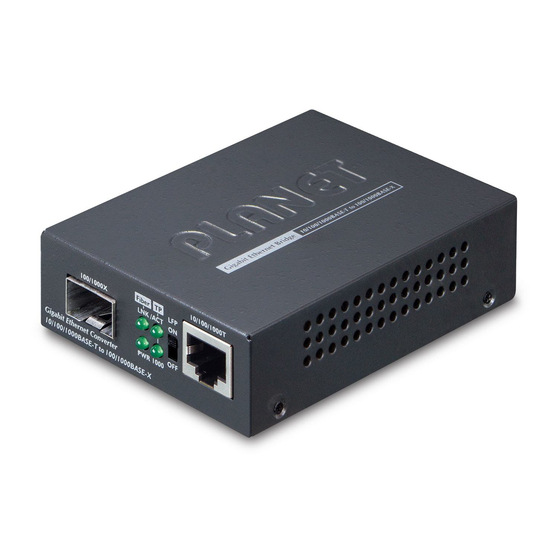 Planet GT-805A User Manual