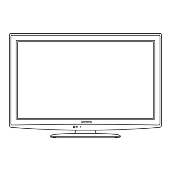 Panasonic TC-L22X2 Service Manual