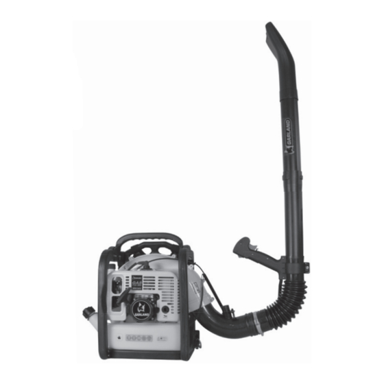 User Manuals: Garland GAS 700 MG Gasoline leaf blower