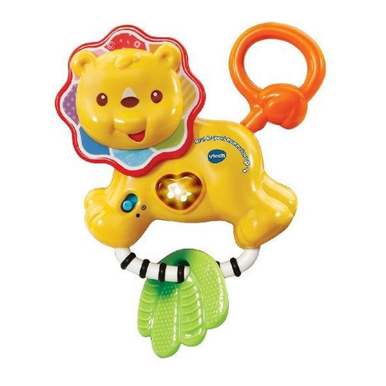 VTech Baby My 1st Lion Rattle Parents' Manual