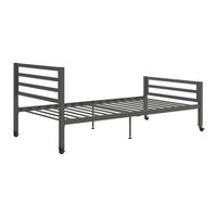 Little Seeds Metal Bed with Casters 4395419LS Assembly Manual