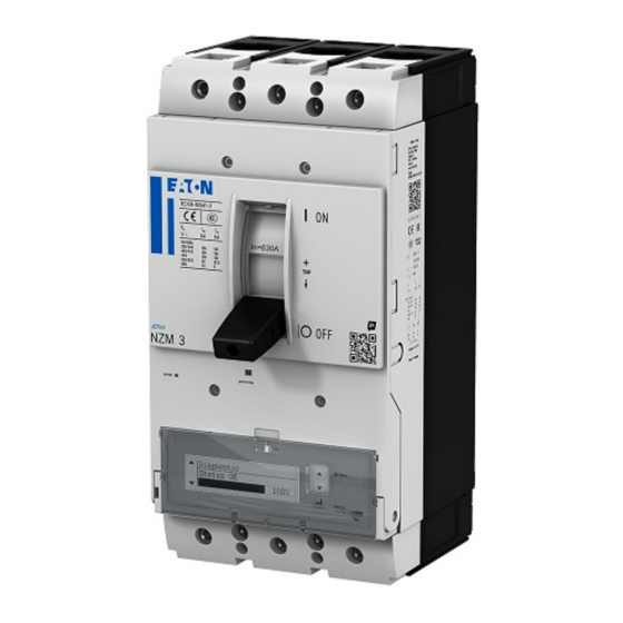 Eaton NZM3-XAV Instruction Leaflet