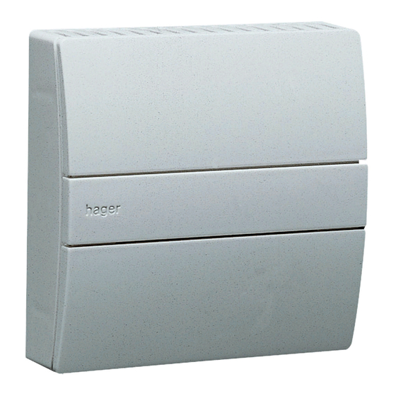 hager EK081 User Instructions