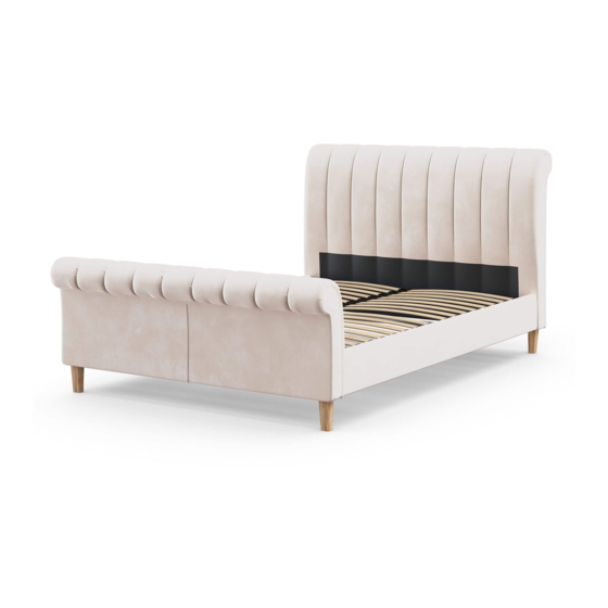 feather&black Hambledon Bed Frame Double Quick Start Manual