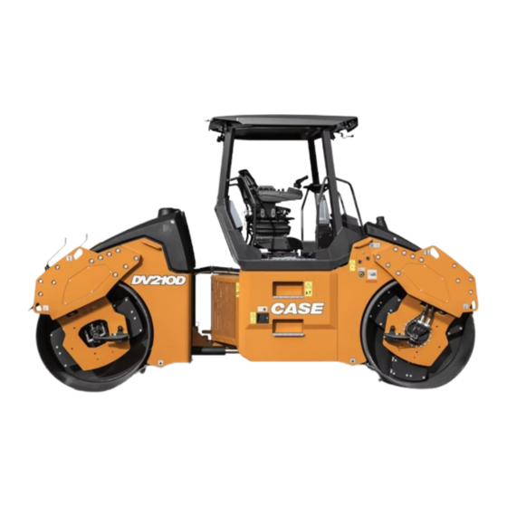 Case DV209D Service Manual