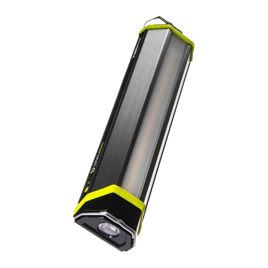 Goal Zero Torch 500 - Multi-Purpose Light + USB Power Bank Manual