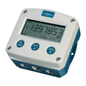 Fluidwell F113-P-OS Flow Rate Monitor Manuals