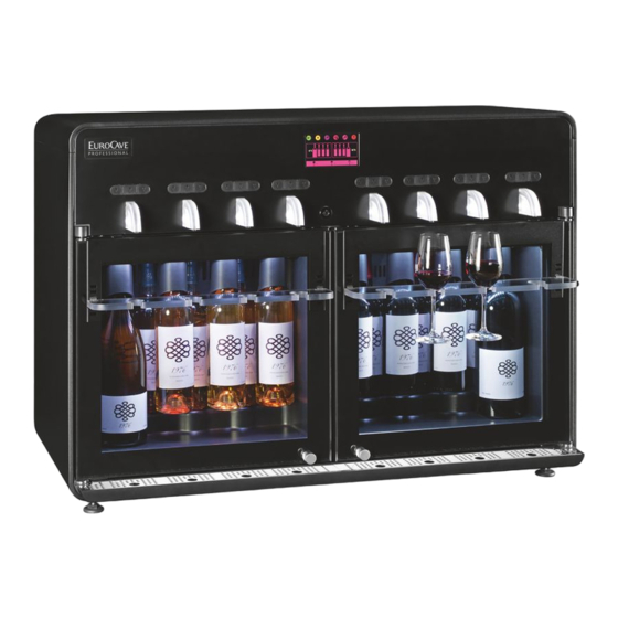 Eurocave PROFESSIONAL VIN AU VERRE 8.0 User Manual