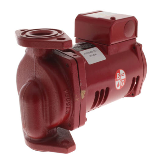 Xylem Bell and Gossett PL Series Instruction Manual