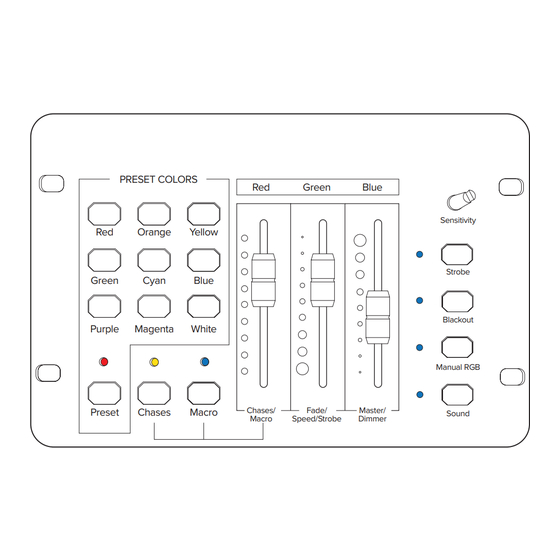 American Lighting DMX-RGB-3 Installation Instructions