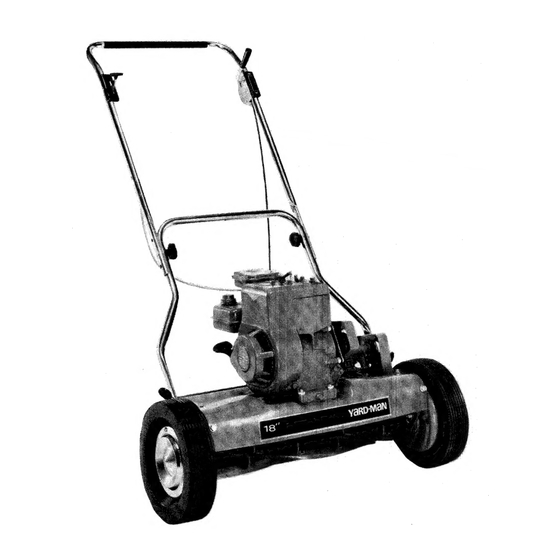 Yard-Man 1040-9 Operating Manual And Parts List