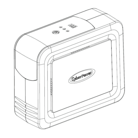 Cyber Power DX400E-FR User Manual