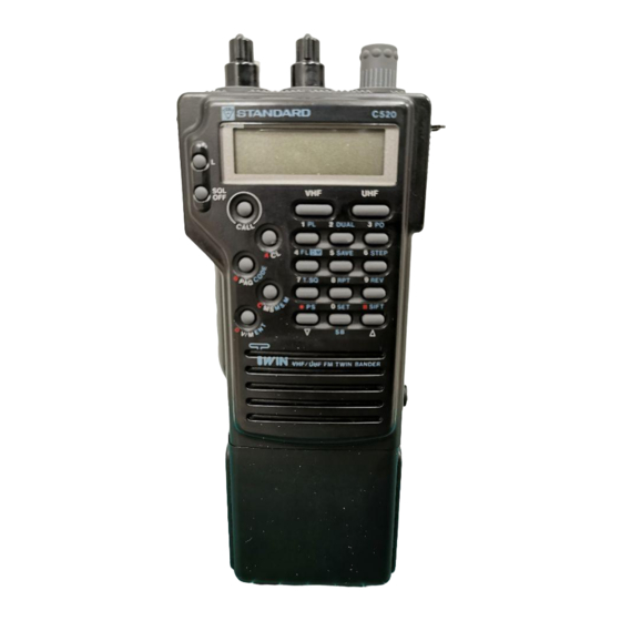 Standart Horizont C520 Owner's Manual