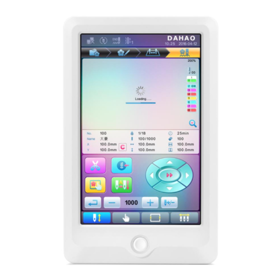 DAHAO A15 Operation Quick Manual