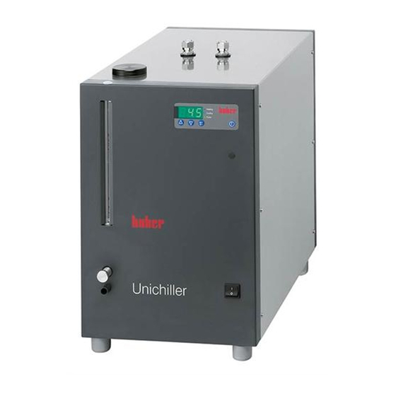 User Manuals: MPC UC006 Desktop Chiller