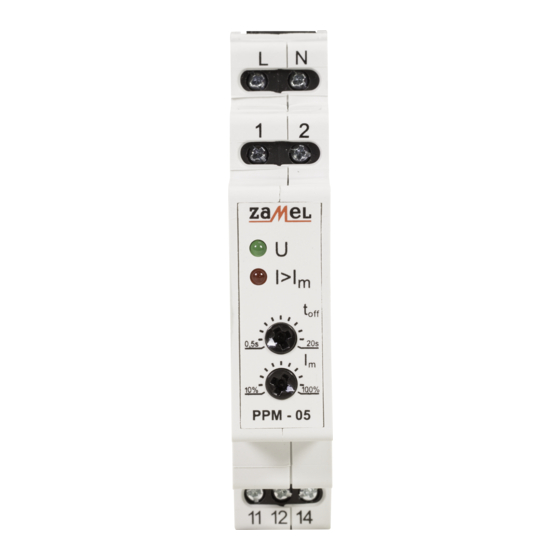 Zamel exta PPM - 05 Instruction Manual