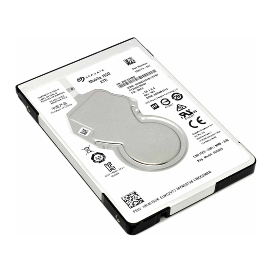 Seagate ST2000LM007 Manuals