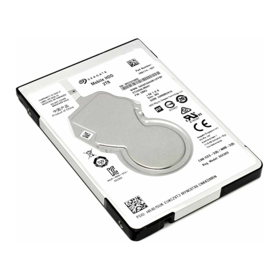 Seagate ST2000LM007 Product Manual