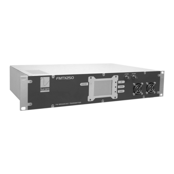 Lucoro Broadcast FMTX250 User Manual