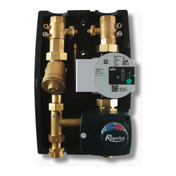 Regulus CSE2 MIX F W8 1F Installation And Operation Manual