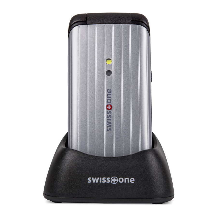 SwissOne BBM 605 Senior Cell Phone Manuals