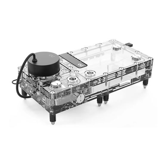 Alphacool Core Flat Reservoir Series Installation Instructions Manual