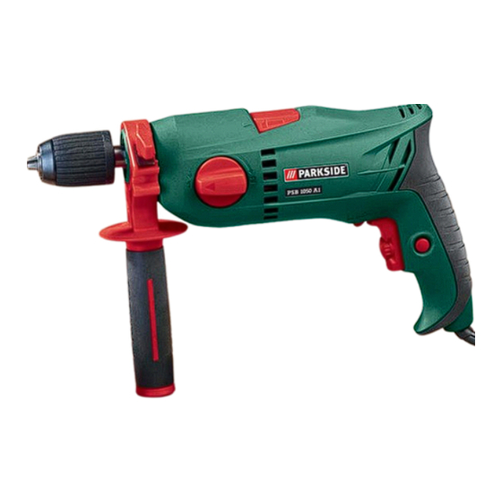 Parkside PSB 1050 A1 - MANUAL 5 Operation And Safety Notes