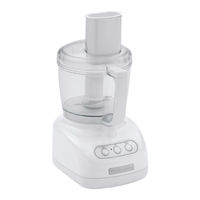 KitchenAid KFP715ER - 7 Cup Food Processor Instructions And Recipes Manual