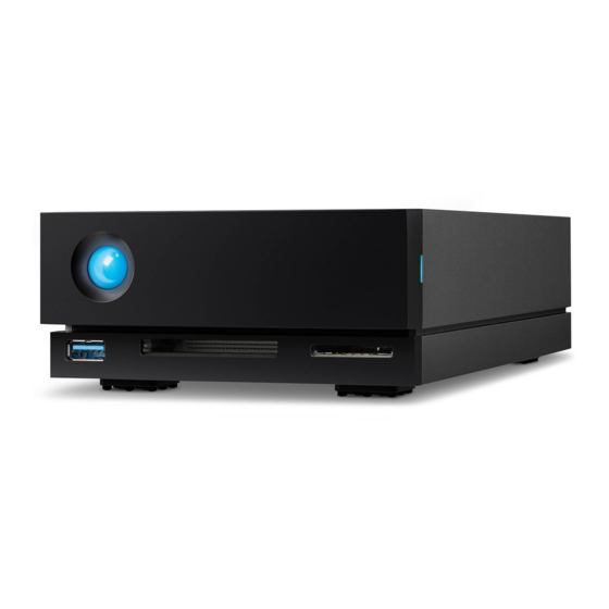 LaCie 1big DOCK Quick Install Manual