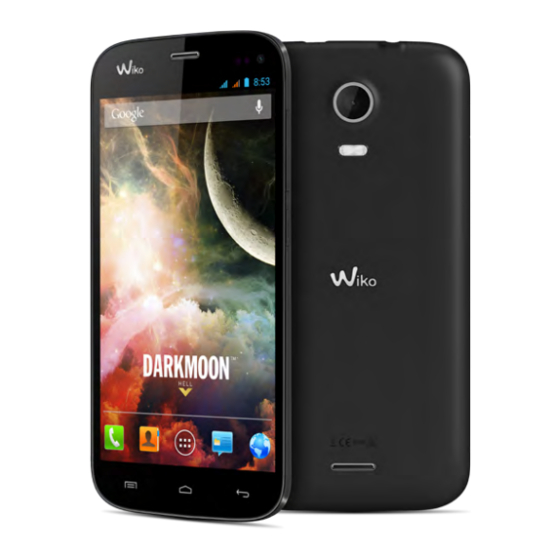 Wiko DARKMOON Manuals