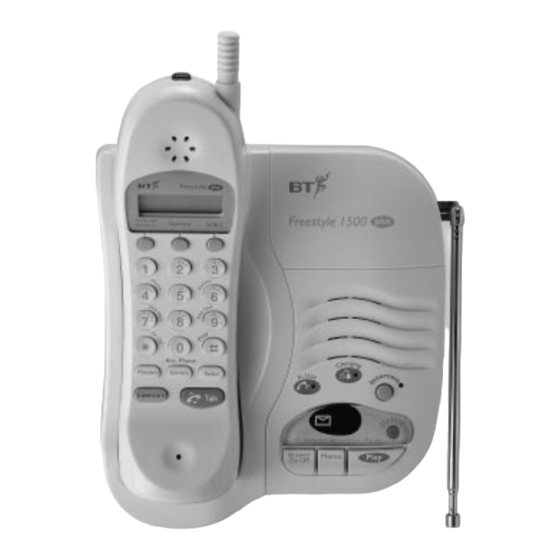 BT Freestyle 1500 Plus User Manual