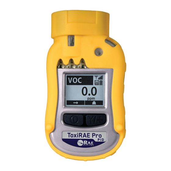 Rae ToxiRAE Pro PID Quick Start Manual