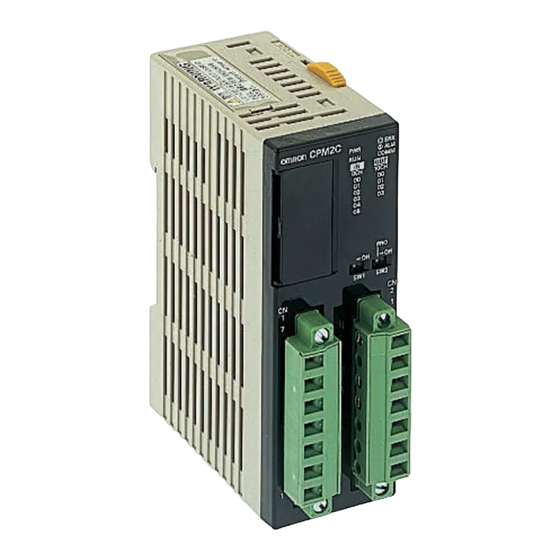 Omron CPM2C Operation Manual
