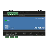 Janitza UMG 804 User Manual And Technical Data