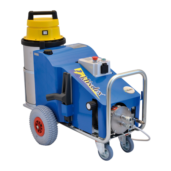 KLINDEX VERTIKA Floor Grinding Machine Manuals